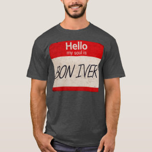 Camiseta Olá, minha alma é Bon Iver TShirt