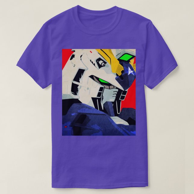 Camiseta Olá Nu Gundam (Frente do Design)