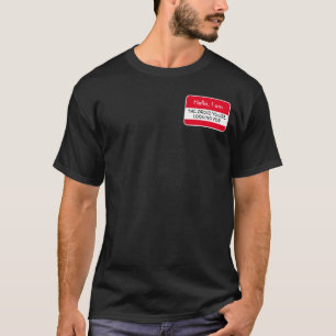Camiseta Olá... O Droid que você está procurando por Nom