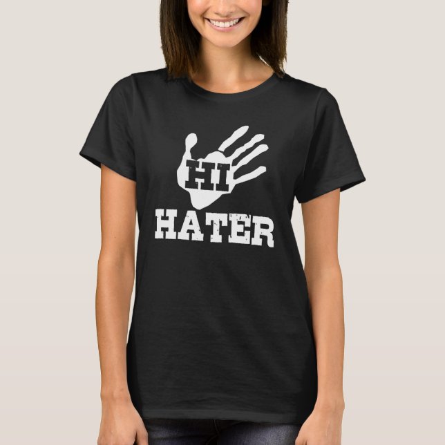 Camiseta Olá Odeio (Frente)