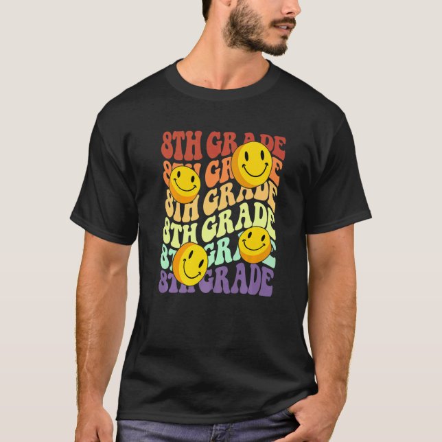 Camiseta Olá, oitavo professor de volta à escola (Frente)