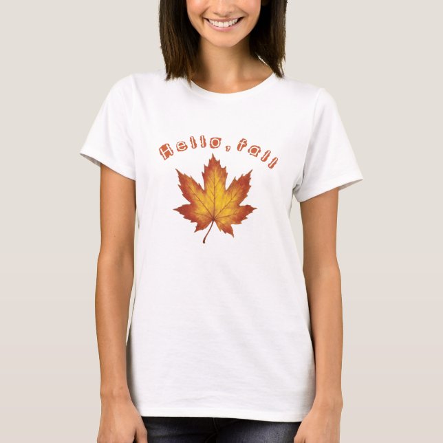 Camiseta Olá Outono (Frente)