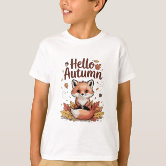 Camiseta Olá Outono