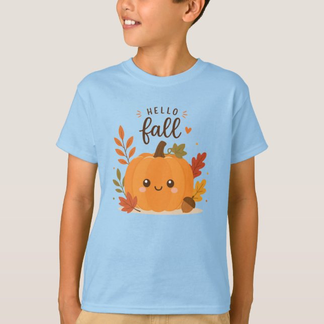 Camiseta Olá Outono (Frente)