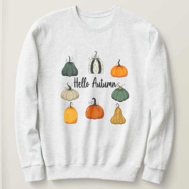 Camiseta Olá Outono (Frente do Design)