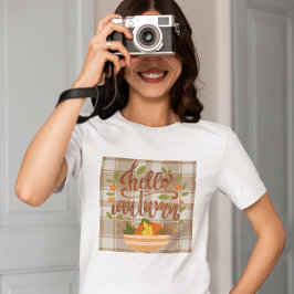 Camiseta Olá outono