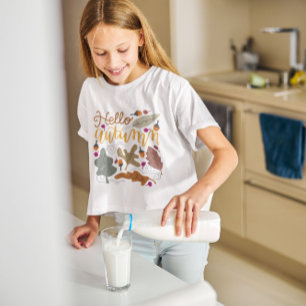 Camiseta Olá outono