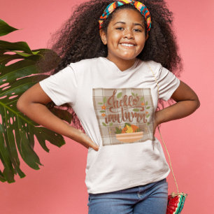 Camiseta Olá outono