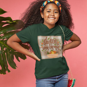 Camiseta Olá outono