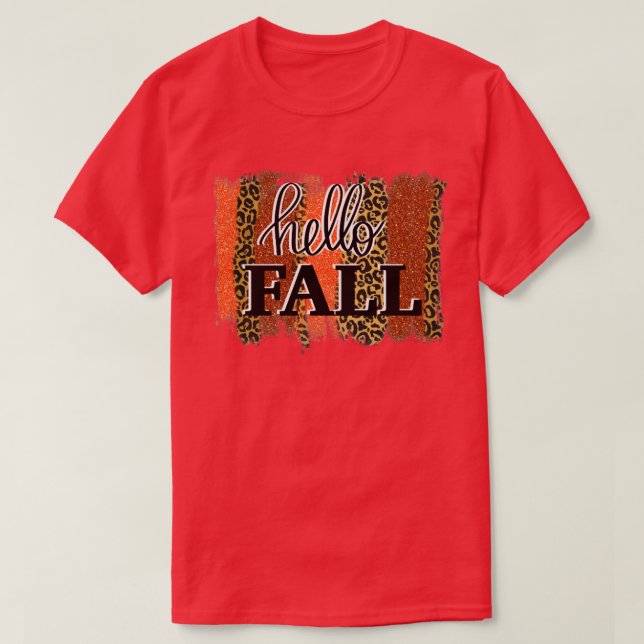 Camiseta Olá outono12 (Frente do Design)