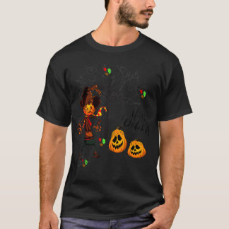 Camiseta Olá Outono Deixa Jack O' Lanterna Cair S