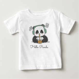Camiseta Olá Panda