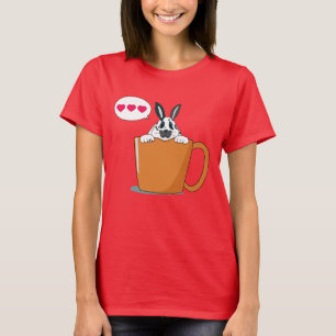Camiseta Olá, pequeno coelhinho Spotty