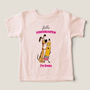 Camiseta Olá Personalizado Jardim de Infância