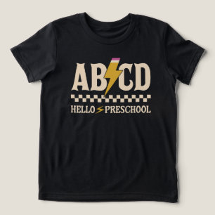 Camiseta Olá, pré-escola Professor pré-escolar