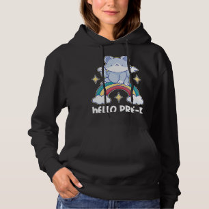 Camiseta Olá Pré K com Cat for School