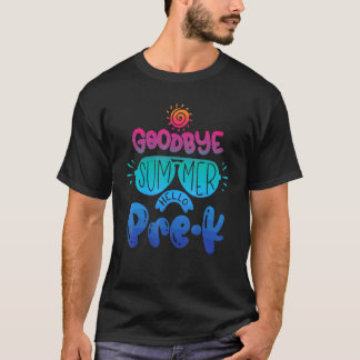 Camiseta Olá Pré K Tie Dye Para Professoras Meninos Meninas