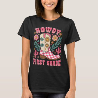 Camiseta Olá Primeiro Grau Professor Western do 1º Ano Cowb