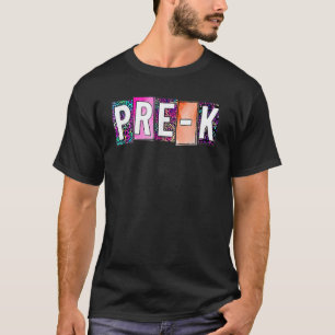 Camiseta Olá Professor Alunos Jardim de Infância Leopardo P