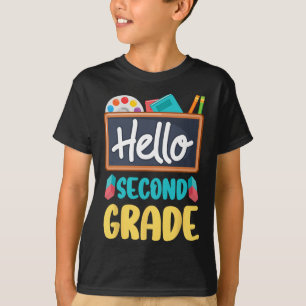 Camiseta Olá Professor da Segunda Série Alunos da 2ª Série