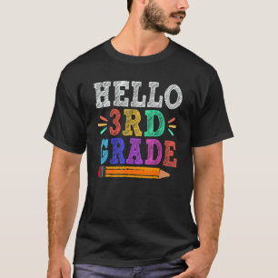 Camiseta Olá Professor da Terceira Série  Volta às Aulas  4