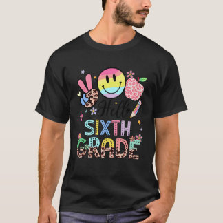 Camiseta Olá Professor Menino Menina 6º Ano Volta às Aulas 
