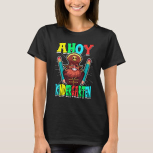 Camiseta Olá Professores de Jardim de Infância Alunos Pirat