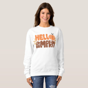 Camiseta Olá Pumpkin Fall Sweet Autumn Fashion