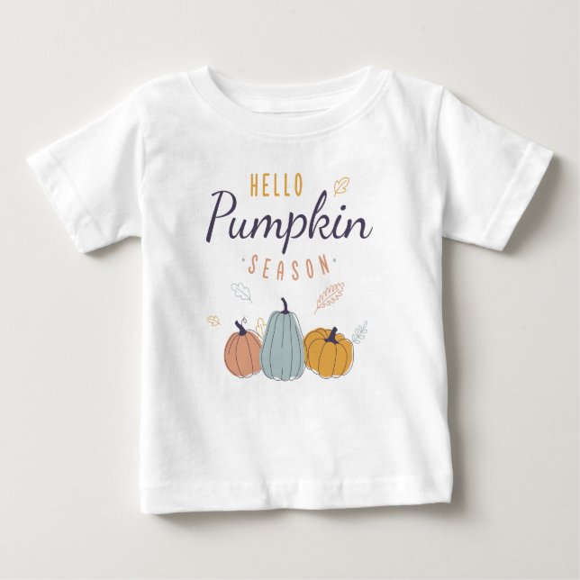 Camiseta Olá, Pumpkin Season (Frente)