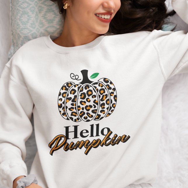 Camiseta Olá Pumpkins, Autumn Fall Vibes (Criador carregado)