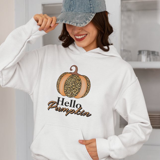 Camiseta Olá Pumpkins, Autumn Fall Vibes (Criador carregado)