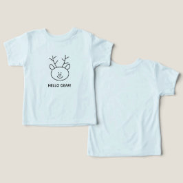 Camiseta Olá, Querida Reindeer Bonita