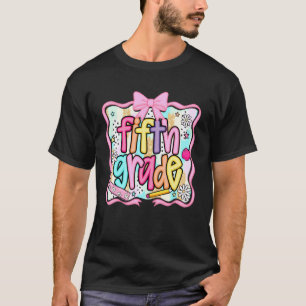 Camiseta Olá Quinta Série Primeiro Dia De Aula Chá Coquete