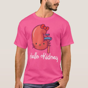 Camiseta Olá Rim Engraçado Mostre Sua Apreciação Por Sua
