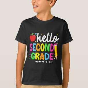 Camiseta Olá Segunda Série 2ª Série De Volta à Escola Profe