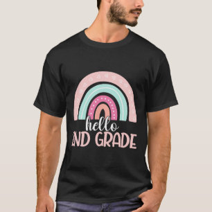 Camiseta Olá Segunda Série De Volta à Escola Professor de 2