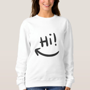 Camiseta Olá sorrindo