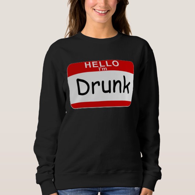 Camiseta Olá, sou Bebado (Frente)
