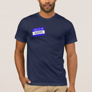 Camiseta Olá, sou incrível