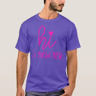Camiseta Olá, Sou Novo Aqui