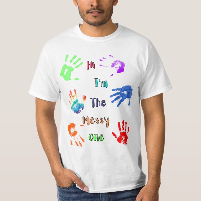 Camiseta Olá, sou o mauzinho. (Frente)