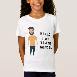Camiseta Olá Sou Transgênero