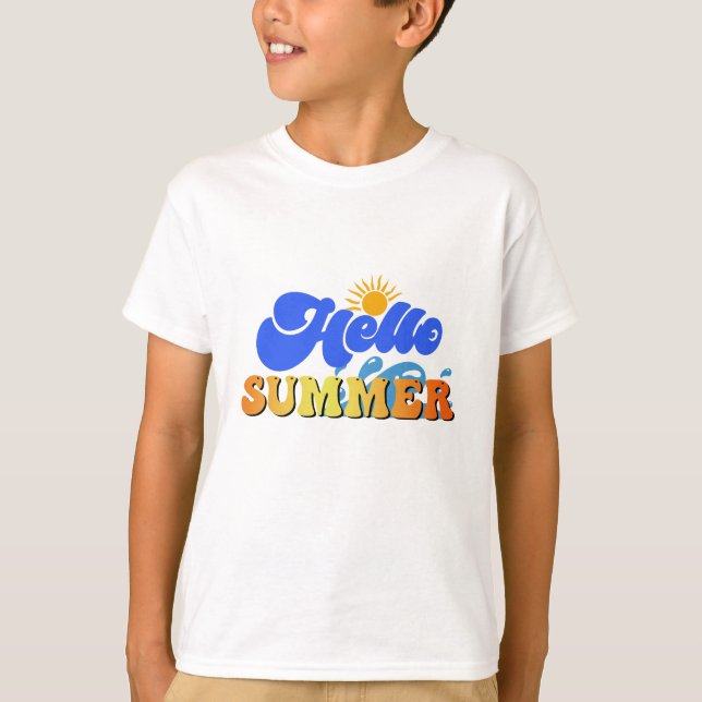 Camiseta Olá Summer (Frente)