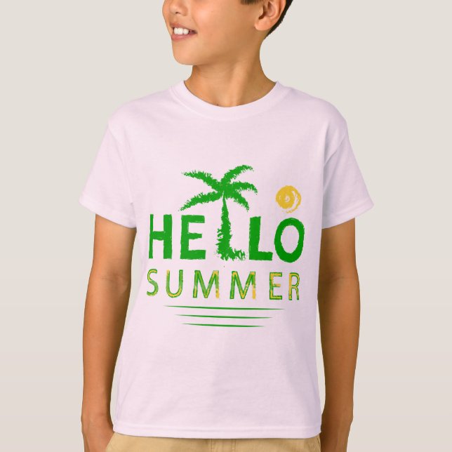 Camiseta Olá Summer (Frente)