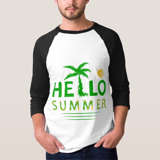 Camiseta Olá Summer (Frente)
