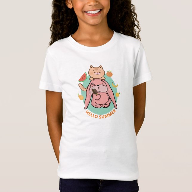 Camiseta Olá Summer (Frente)