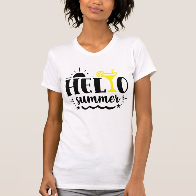 Camiseta Olá Summer (Frente)