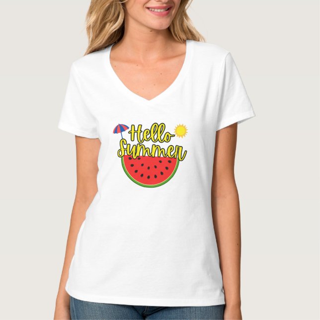 Camiseta Olá Summer (Frente)