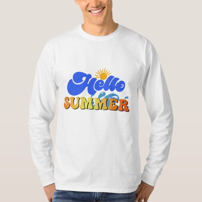 Camiseta Olá Summer (Frente)