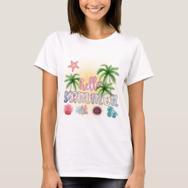 Camiseta Olá Summer (Frente)